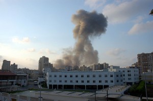 Israeli air strike in Lebanon