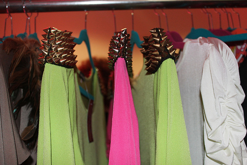 Studded maxi dresses at the Abaya Addict booth By AslanMedia on Flickr
