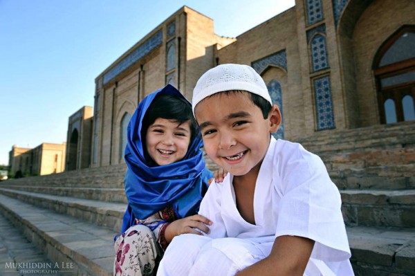 Happy Muslim Children 