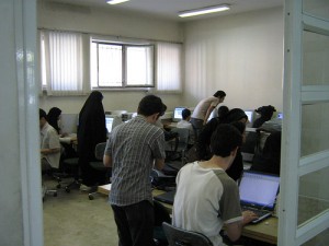 Tehran computer users by ebright / Creative Commons