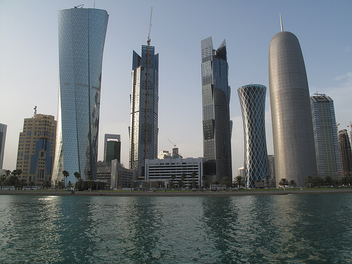 Doha Qatar skyline by Backpack Foodie / Creative Commons