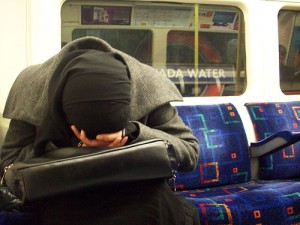 Sleeping Hijabi by Andy Wilkes / Creative Commons