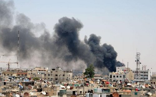 Damascus blast / Image source: thefaultlines.com