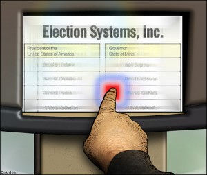 Voting screen illusion by DonkeyHotey / Creative Commons