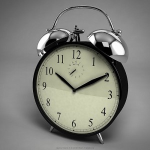 Classic alarm clock by MarkBTomlinson / Creative Commons