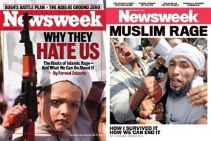 newsweek - Muslim rage - hate / Image source: politico.com