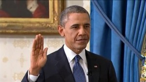 Obama sworn in / Source: pressconnects.com
