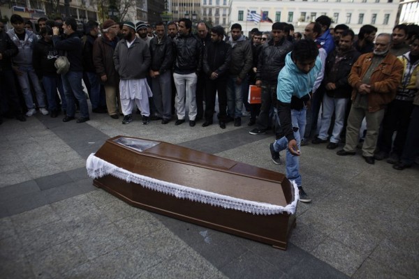 Prayers Held In Greece For Slain Pakistani Immigrant