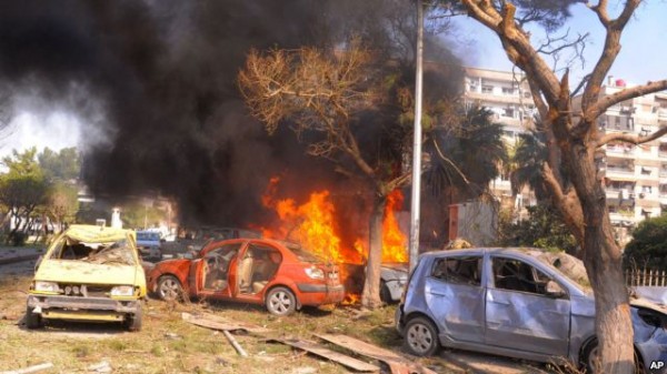 Car Bombing Kills Scores in Syrian Capital