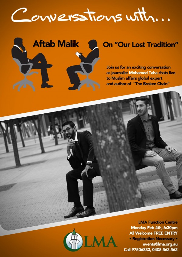 Conversation with Aftab Malik on OUR LOST TRADITION