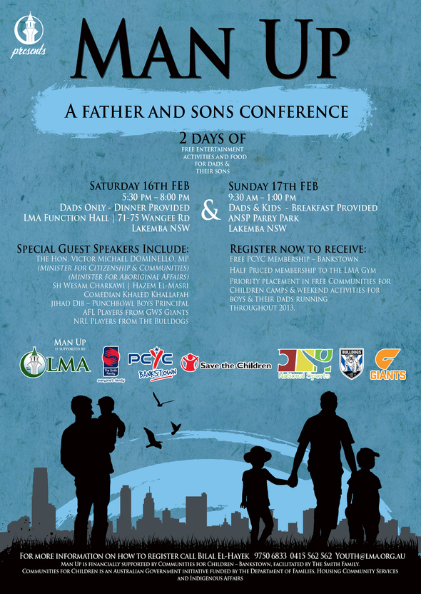 MAN UP A Father and Son Conference
