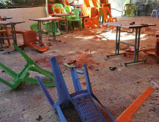 Mortars-hit-University-of-Damascus / Source: fecktv.com