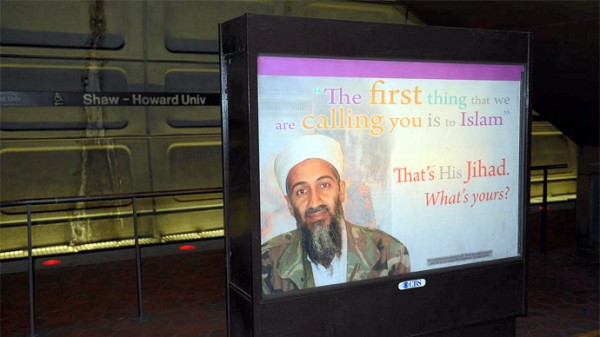 San Francisco runs controversial anti-Muslim bus ads, sparking harsh criticism