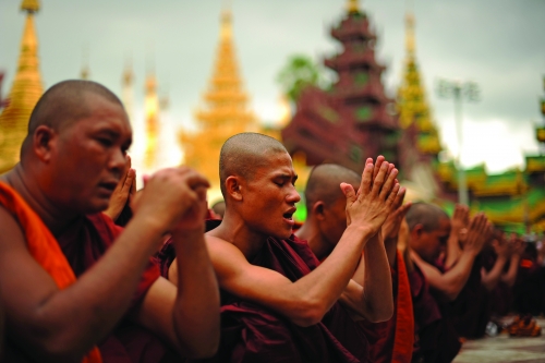 Violent Monks Hardline Buddhist nationalists targeting Muslim minorities in Sri Lanka