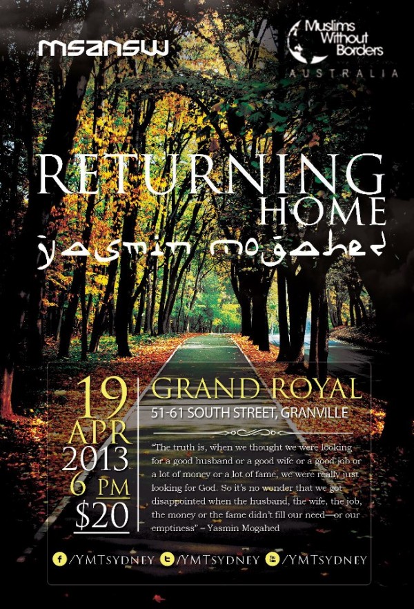 Yasmin Mogahed Tour - Returning Home