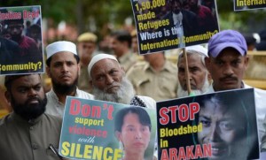 Indian muslims protest / Source: Arab News