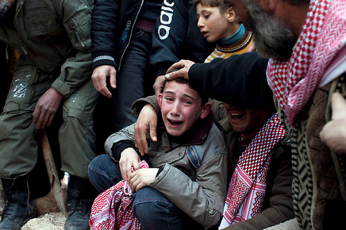 syrian-boy-crying / Source: palestin.perubatan.org