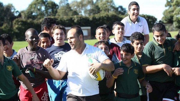 El Masri uses football to kick down barriers
