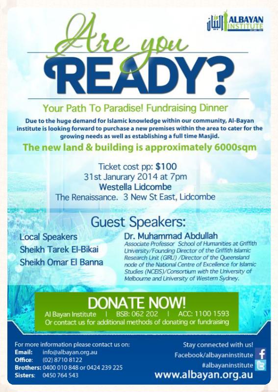 Your Path To Paradise Fundraising Dinner