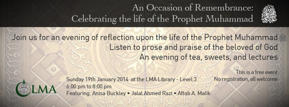 Celebrating the life of the Prophet Muhammad