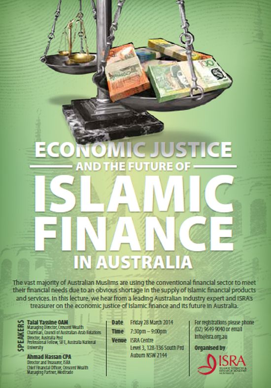 Economic Justice & the future of Islamic Finance in Australia