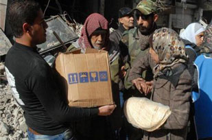 UN Syria starving people into submission
