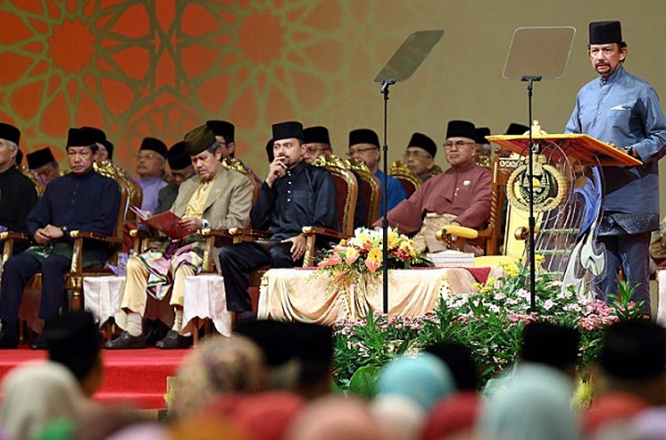 Brunei adopts 'phase one' of Islamic law