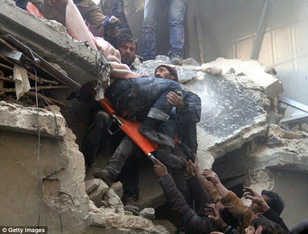 Dozens killed in Aleppo barrel bombings