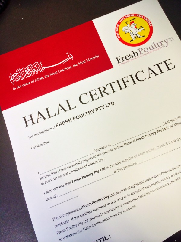 FP Halal Certificate