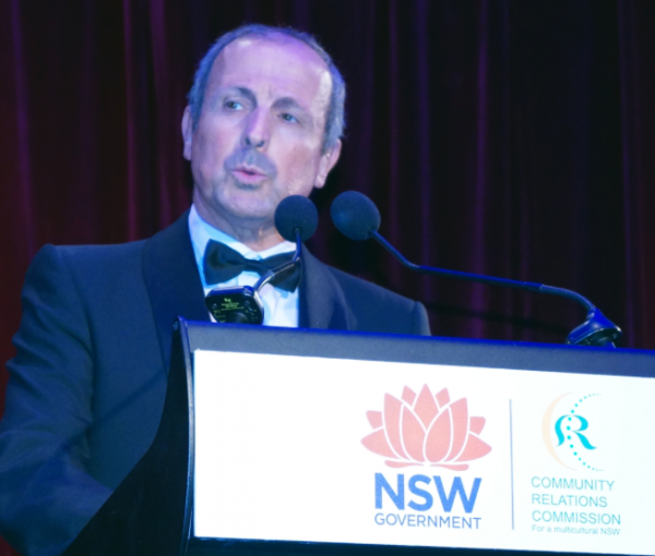 Vic Alhadeff - Controversial current Chairman of the NSW Community Relations Commission.
