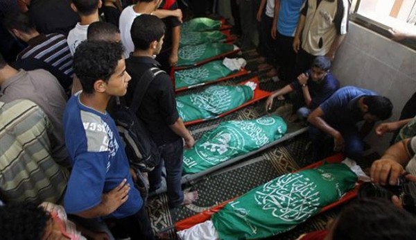 Israeli airstrikes kill 6 Gazans; Palestinian death toll hits 95