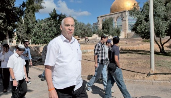 Israeli Housing Minister Uri Ariel said that Israel cannot maintain the status quo in Al-Aqsa Mosque, which, he claims, "was built in the place of the holiest place for Israel"