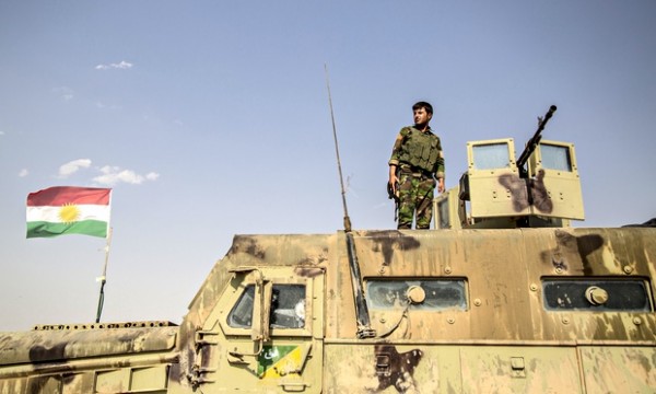 Kurdish troops in northern Iraq