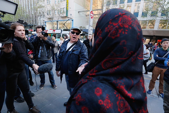 Protesters Rally Against Treatment Of Muslim Community In Melbourne