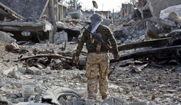 APTOPIX Mideast Syria Inside Kobani