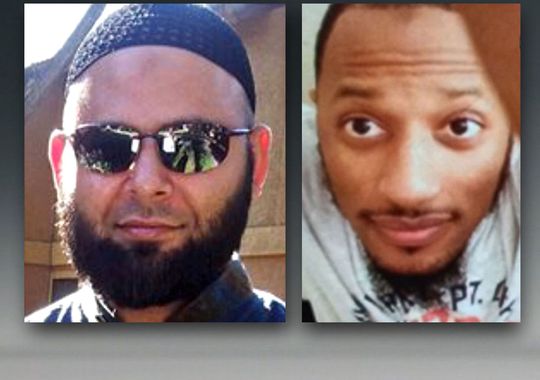 Nadir Soofi, 34 (L) and Elton Simpson, 31. Were they sympathizers or operatives?