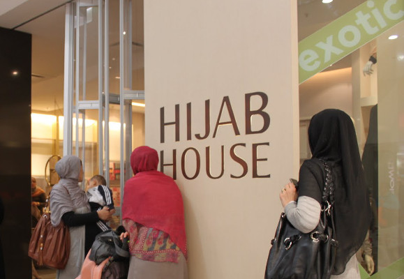 Hijab House door.