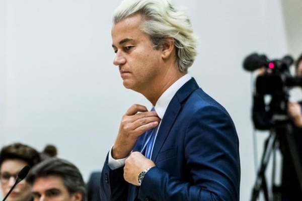 Dutch convict and politician Geert Wilders.